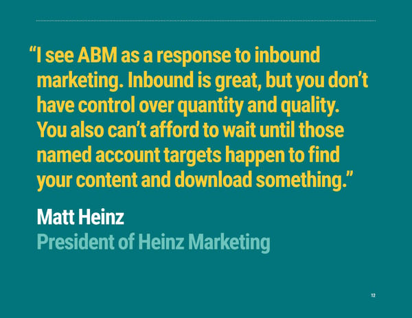 The Clear & Complete Guide to ABM - Page 13