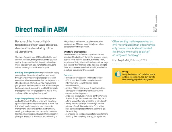 The Clear & Complete Guide to ABM - Page 77