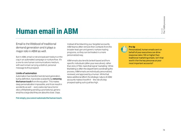 The Clear & Complete Guide to ABM - Page 79