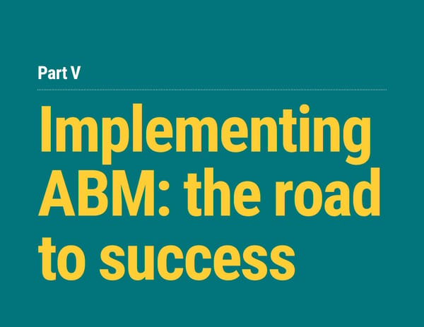 The Clear & Complete Guide to ABM - Page 141